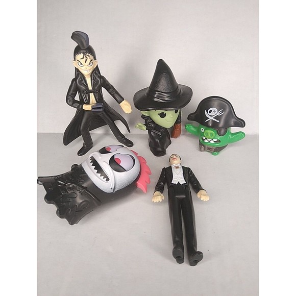 Lot Of (5) Scary Toy Characters For Halloween Stocking stuffers. - Picture 1 of 6